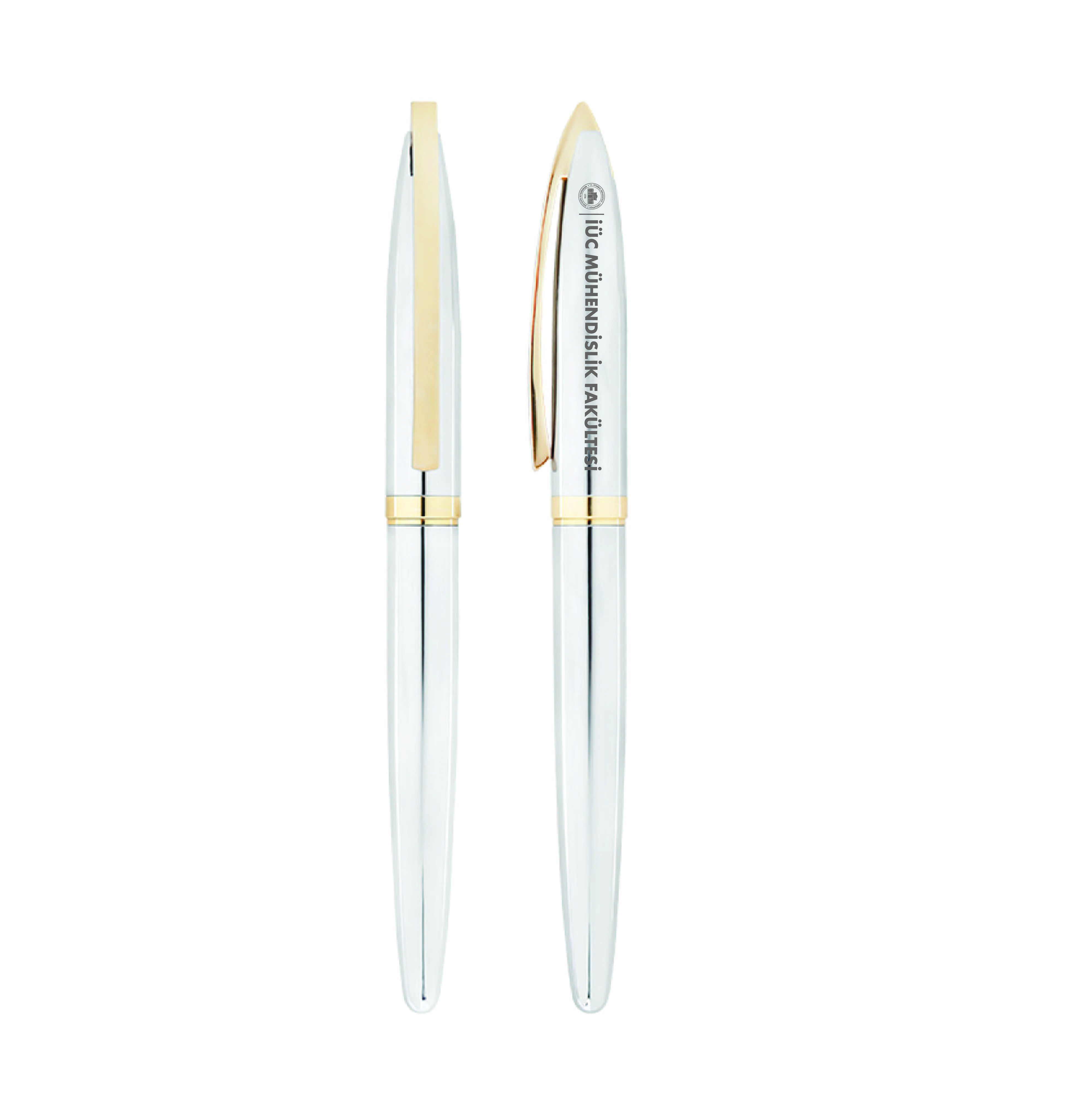 İÜC Mühendislik Fakültesi Metal Tükenmez Kalem Model 2