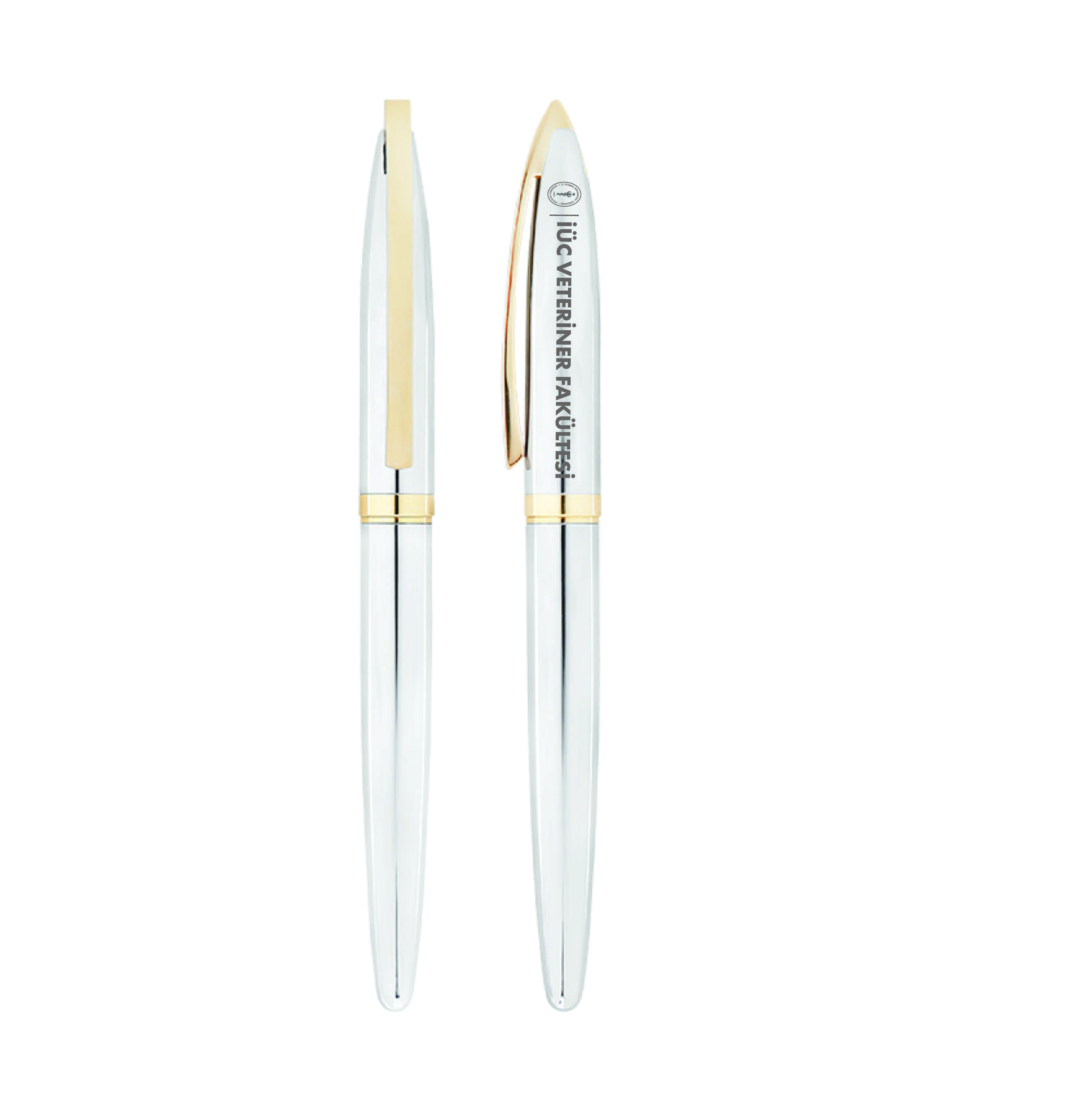 İÜC Veteriner Fakültesi Metal Tükenmez Kalem Model 2