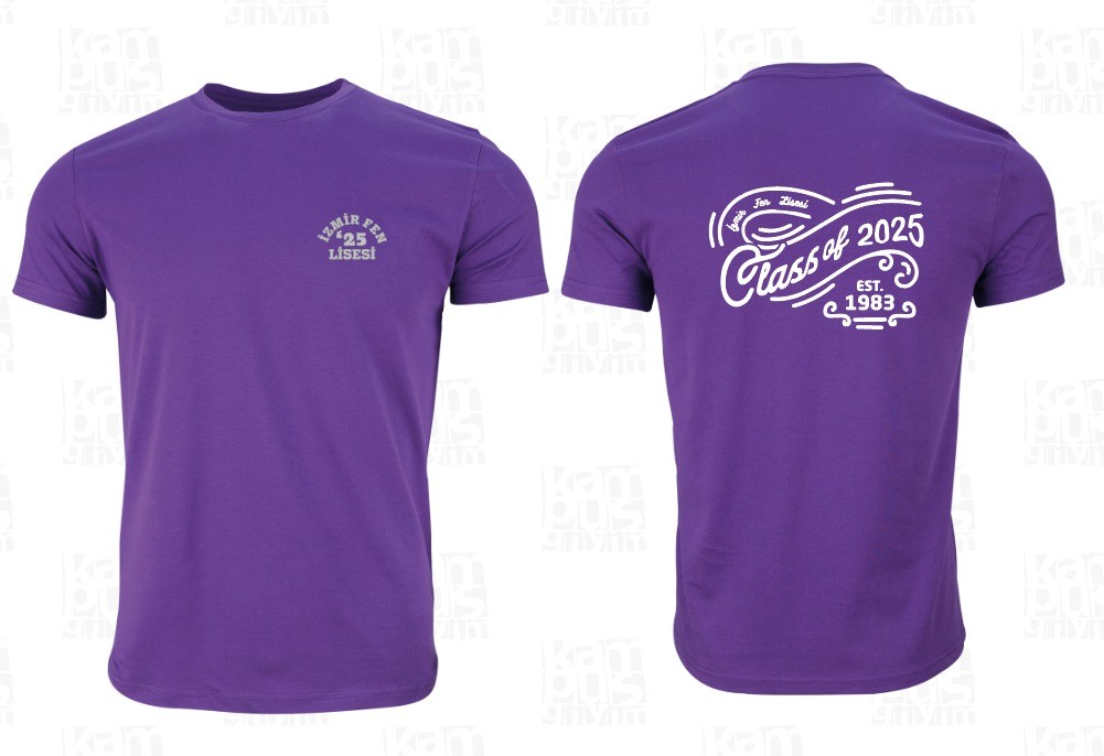 İzmir Fen Lisesi Hoodie & T-shirt Pack Class of 2025