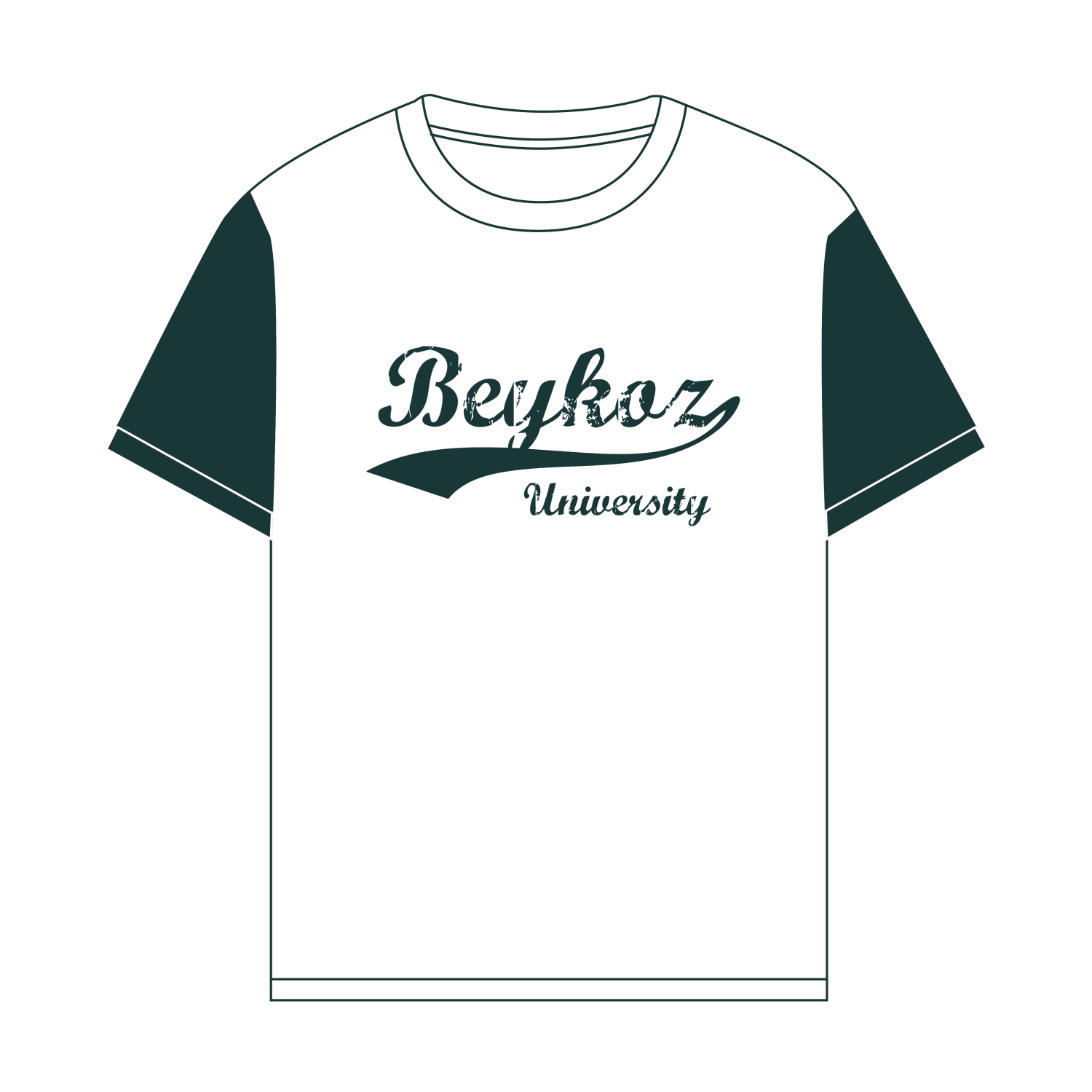 Beykoz Üniversitesi Model 2 Reglan T-shirt
