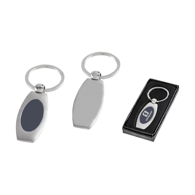 KP02130-0919 Tek Taraflı Metal Anahtarlık