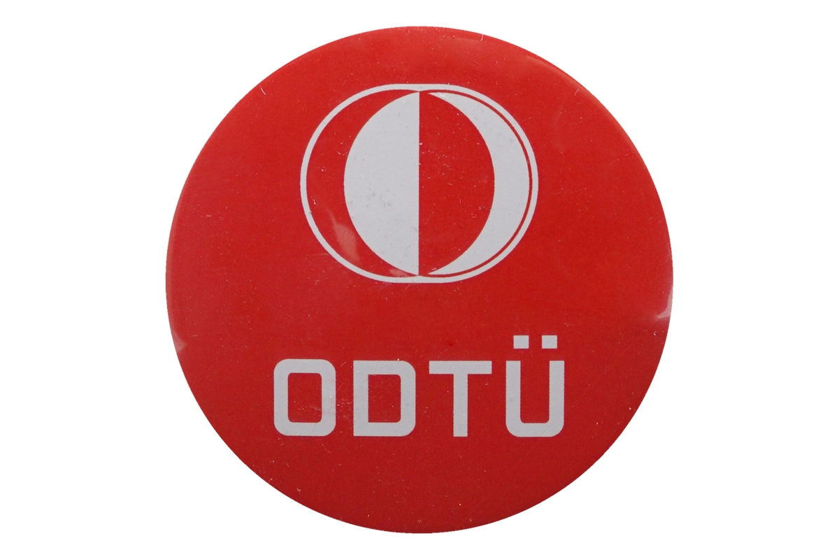 ODTÜ Logolu Buton Rozet